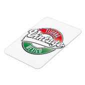 ティフアナ・メキシコヴィンテージのロゴ。 マグネット (左側)