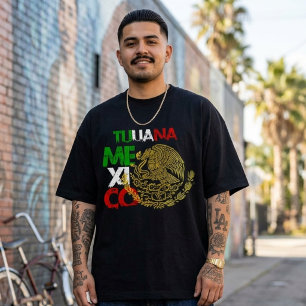 ティフアナ メキシコ 旗 Tシャツ