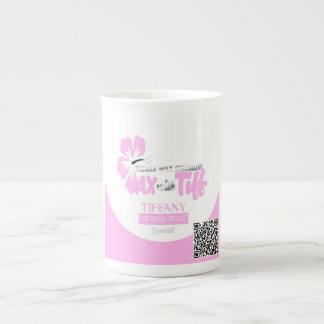 ティフタンブラー付きワックス ボーンチャイナマグカップ