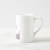 ティフタンブラー付きワックス ボーンチャイナマグカップ (右)