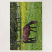 ティフタ峠、馬の牧草地 ジグソーパズル (縦)