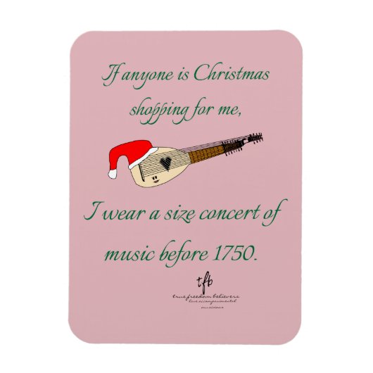 ティフテオルボクリスマスショッピング マグネット (縦)