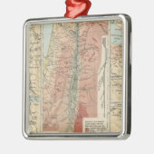ティフランダー地図 メタルオーナメント (左)