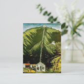 ティフリスのケーブルカーbyニコ・ピロスマーニ ポストカード (スタンド正面)