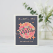 ティフリストビリシGeorgia Sakartweloヨーロッパの挨拶 ポストカード (スタンド正面)