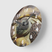 ティブス ラウンド壁時計 (傾斜)