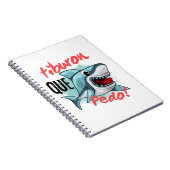 ティブロンはQUE PEDOと言う、サメ、何が起こっている ノートブック (右側)