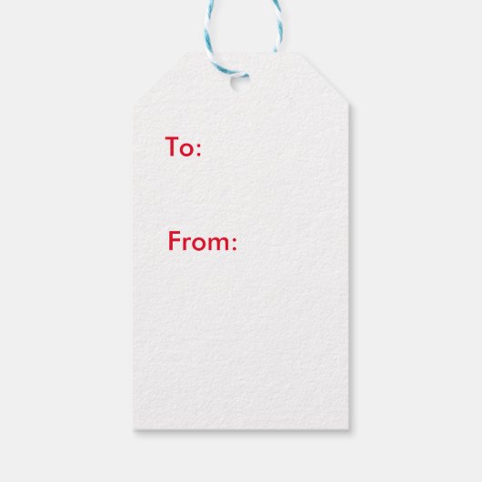 ティプスティニのトナカイ ギフトタグ (裏面)