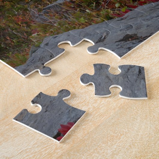 ティプスレイクアンド山レイニアオータムサンライズ ジグソーパズル (側面)