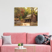 ティプトンキャビン キャンバスプリント (インサイチュ (リビング))