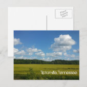 ティプトンビル上空の美しい空 ポストカード (正面/裏面)