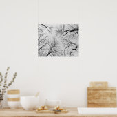 ティプバルの木の葉のない木 ポスター (キッチン)