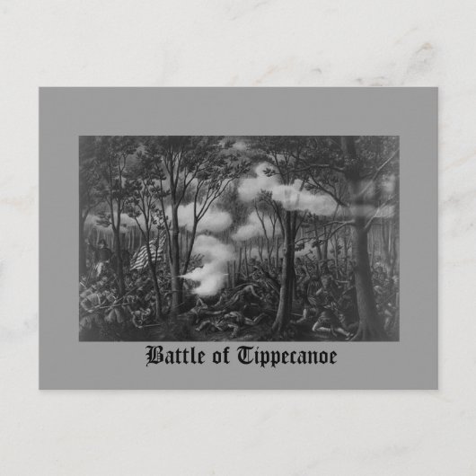 ティプペカヌーの戦い ポストカード (正面)