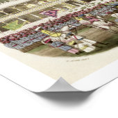 ティプー・サヒブ宮殿（1749年～99年）はT彫り ポスター (角)