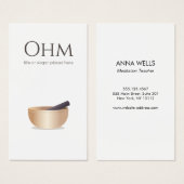 ティベチアンシンギングボウルスピリチュアルヒーラー (正面&裏面)