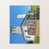 ティベッツポイントライトハウスニューヨーク ジグソーパズル (縦)