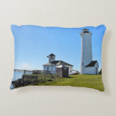 ティベッツポイントライトハウス、ニューヨーク アクセントクッション (裏面)