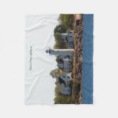 ティベットポイントライトハウスフリースブランケット フリースブランケット (正面)