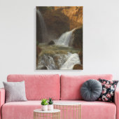 ティボリの滝の眺め(Bidauld) キャンバスプリント (インサイチュ (リビング))