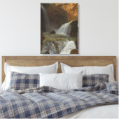 ティボリの滝の眺め(Bidauld) キャンバスプリント (インサイチュ (寝室))