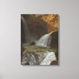ティボリの滝の眺め(Bidauld) キャンバスプリント