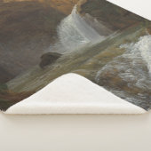 ティボリの滝の眺め(Bidauld) シェルパブランケット (3/4)