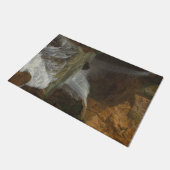 ティボリの滝の眺め(Bidauld) ドアマット (アングル)