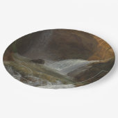 ティボリの滝の眺め(Bidauld) ペーパープレート (アングル)