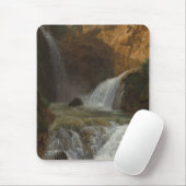 ティボリの滝の眺め(Bidauld) マウスパッド (マウス)