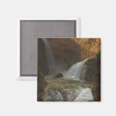 ティボリの滝の眺め(Bidauld) マグネット (正面/裏面)
