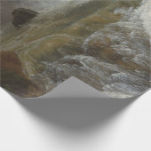 ティボリの滝の眺め(Bidauld) ラッピングペーパー (角)