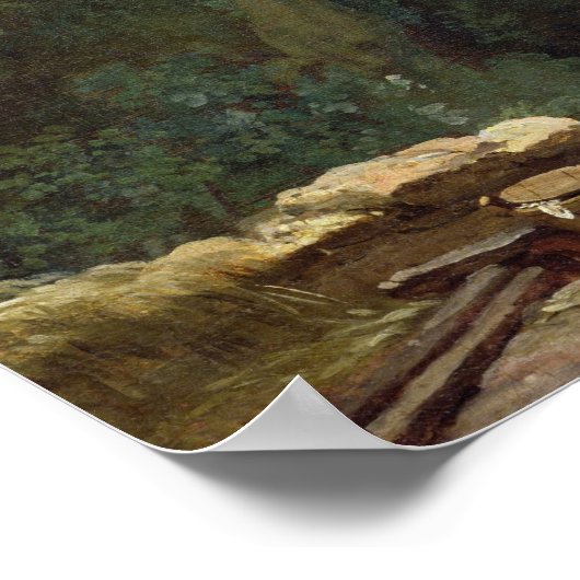 ティボリの滝 ポスター (角)