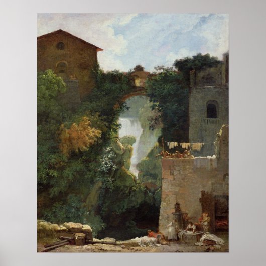 ティボリの滝 ポスター (正面)