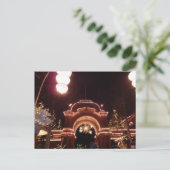 ティボリエントランスクリストマスタイムコペンハーゲンデンマーク シーズンポストカード (スタンド正面)