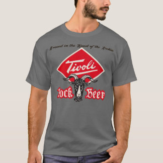 ティボリボックビールビールレトロデフクンブルワリーアナ Tシャツ