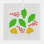 ティポカドラドフェリズナビダッド ガラスオーナメント (裏面)