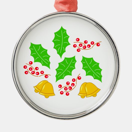 ティポボラフェリズナビダッド メタルオーナメント (正面)