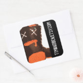 ティマンベンのステッカー スクエアシール (封筒)