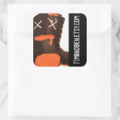 ティマンベンのステッカー スクエアシール (バッグ)