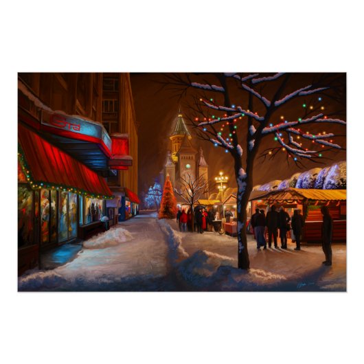 ティミソアクリスマスマーケット ポスター (正面)