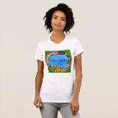 ティミソアラシティールーマニア連合スクエアパノラマピアタ Tシャツ (正面フル)