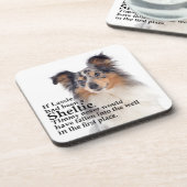 ティミーズブルーメルルシェットランド・ シープドッグコースターセット コースター (左側)