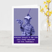 ティミー カード (黄色い花)