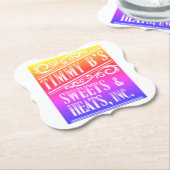 ティミーBのスウィートコースター ペーパーコースター (アングル)