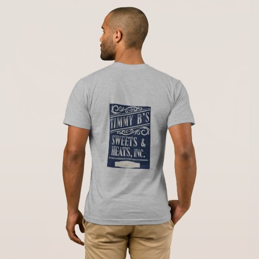 ティミーBの甘いTシャツ Tシャツ (裏面フル)