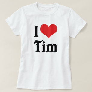 ティムが大好き Tシャツ