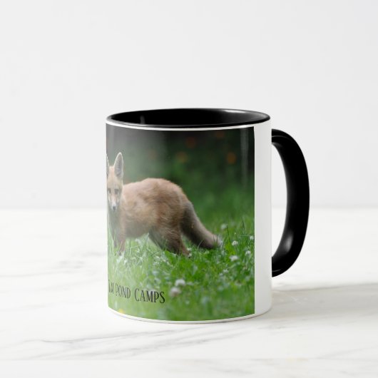 ティムの池の荒野のキャンプのコーヒー・マグ マグカップ (正面右)