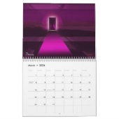 ティムの縦桁の芸術 カレンダー (3月 2026)