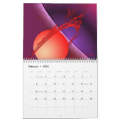 ティムの縦桁の芸術 カレンダー (2月 2026)