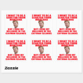 ティムはケイマン諸島で数百万ドルを隠す スクエアシール (シート)